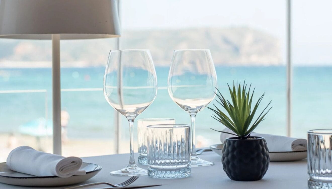 Restaurante con alma junto al mar en Jávea