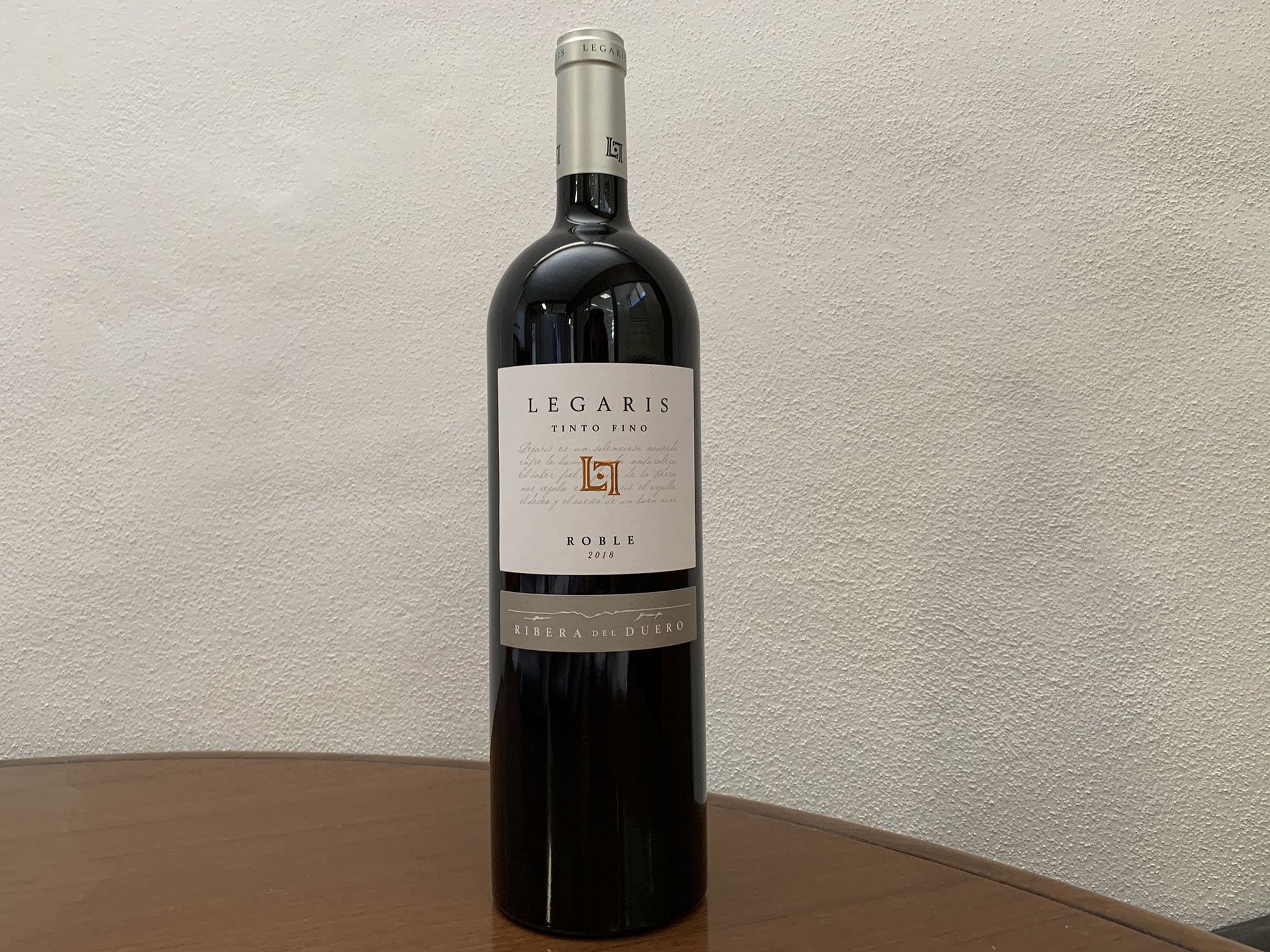 Botella de 1’5 l de Legaris, tinto fino Ribera del Duero – Bodega Jávea