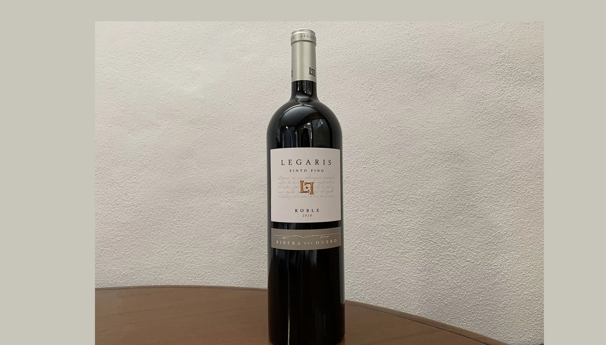 Botella de 1’5 l de Legaris, Ribera del Duero – Bodega Jávea