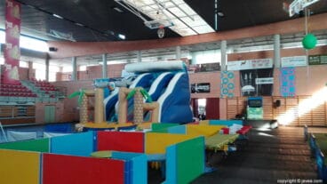 Atracciones en el pabellón Miguel Buigues