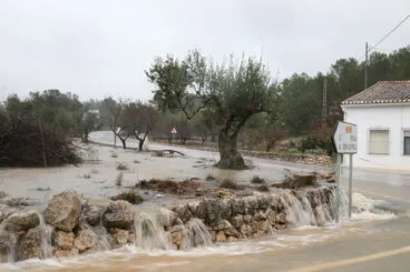 Temporal de lluvia