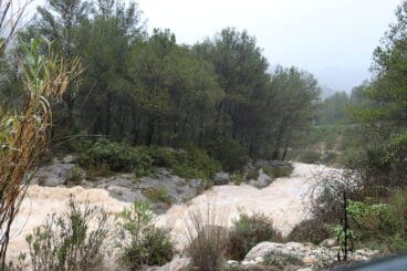 Temporal de lluvia