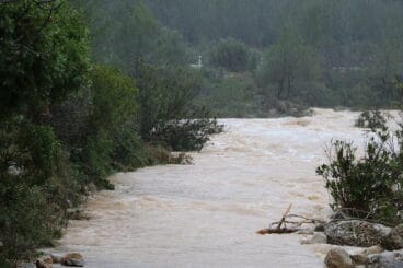 Temporal de lluvia