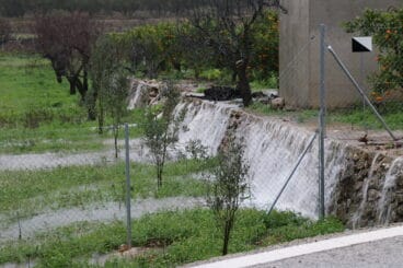 Temporal de lluvia
