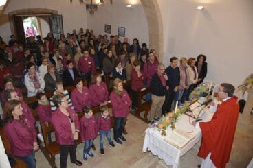 Misa en Santa Llúcia