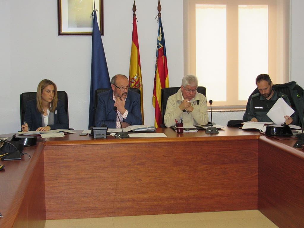 Reunión seguridad Benitatxell