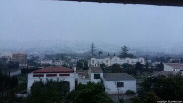 05 Nieve en Xàbia