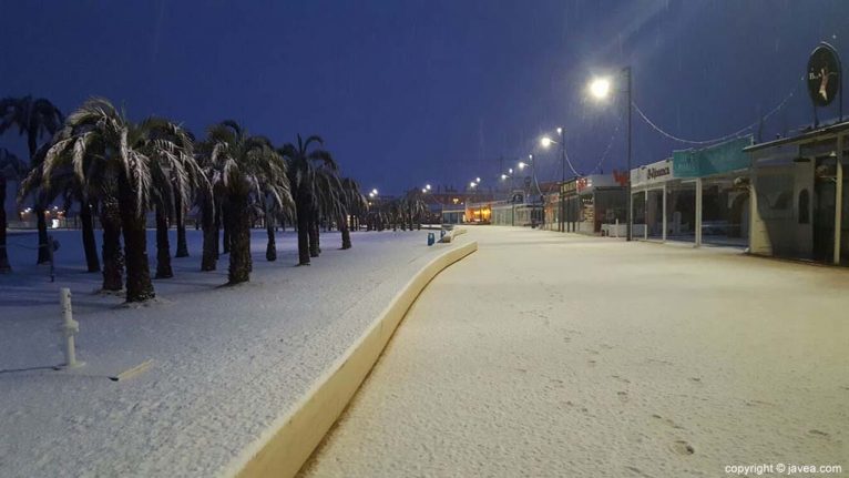 07 Nieve en Xàbia