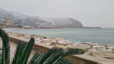 11 Nieve en Xàbia