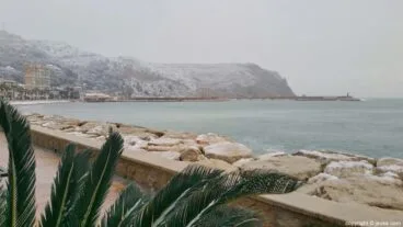 11 Nieve en Xàbia
