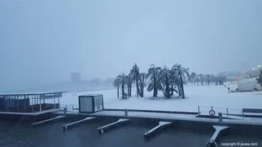 15 Nieve en Xàbia