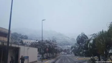 17 Nieve en Xàbia