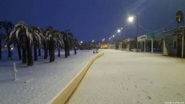 20 Nieve en Xàbia