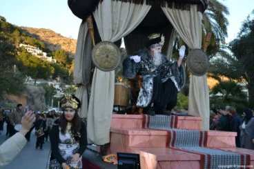 Cabalgata Reyes Magos Xàbia 2017 – Carroza de Melchor
