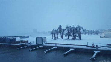 22 Nieve en Xàbia