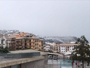 26 Nieve en Xàbia