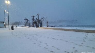 31 Nieve en Xàbia