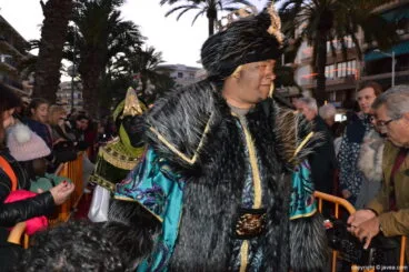 Cabalgata Reyes Magos Xàbia 2017 – Baltasar