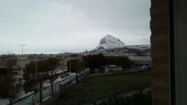 35 Nieve en Xàbia