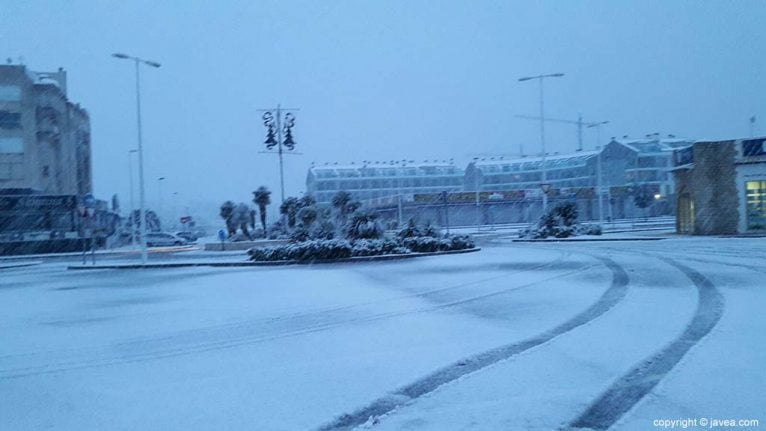 38 Nieve en Xàbia