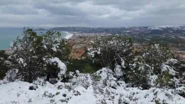 89 Nieve en Xàbia