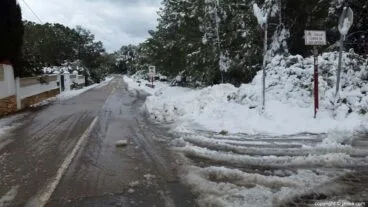 97 Nieve en Xàbia