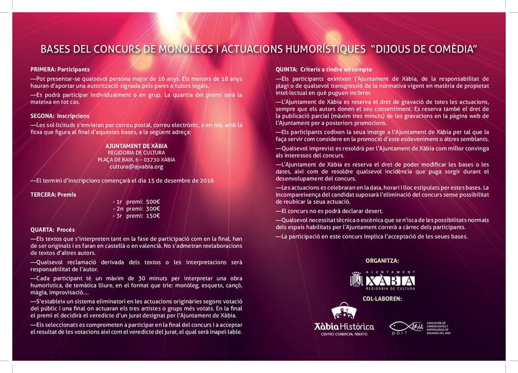 Bases Dijos de Comèdia