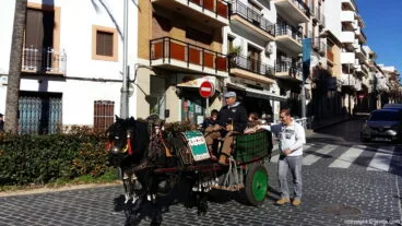 Carro en el desfile