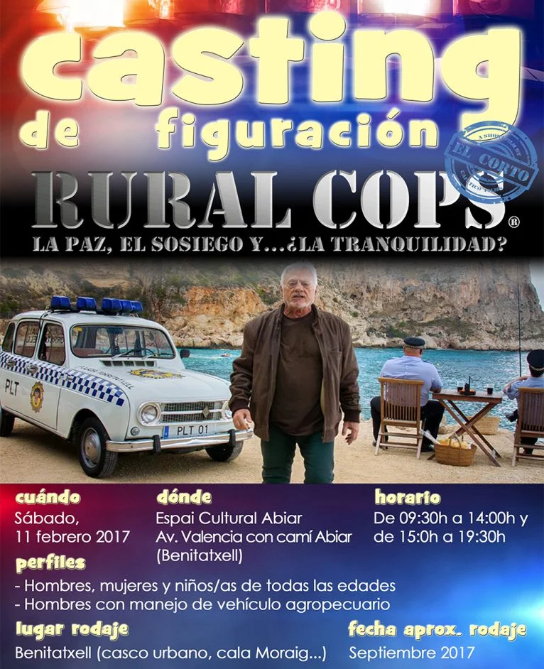 Casting para la película Rural Cops