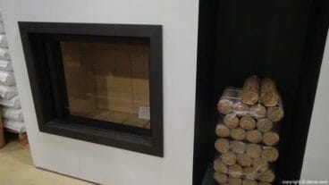 Wärme modernen Kamin Naymo