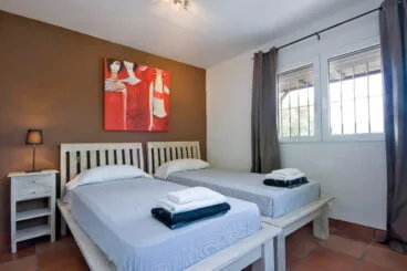 Dormitorio Santa barbara Villa Aguila Rent a Villa