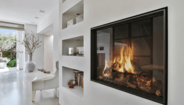Inserts para chimeneas con diseño moderno y gran rendimiento térmico