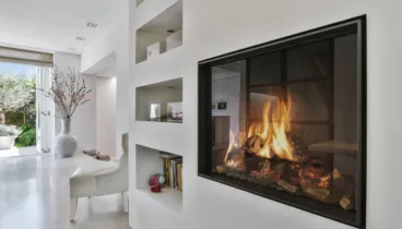 Inserts para chimeneas con diseño moderno y gran rendimiento térmico