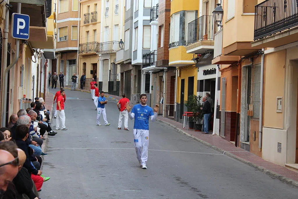 Partida de pilota en Benitatxell