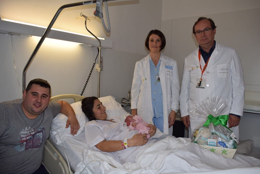 Primer bebé del 2017 en la Marina Alta