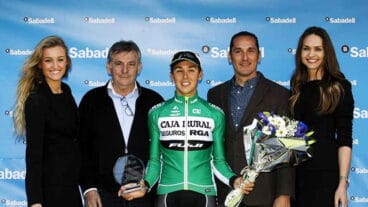 Toni Molina fue el primer valenciano de la Volta 2016