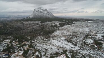 Vista aérea de Xàbia