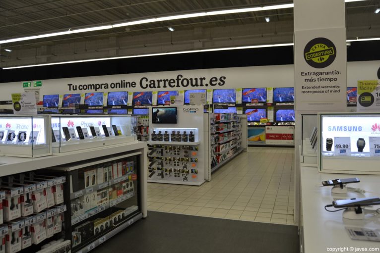 Carrefour Ondara - tecnología