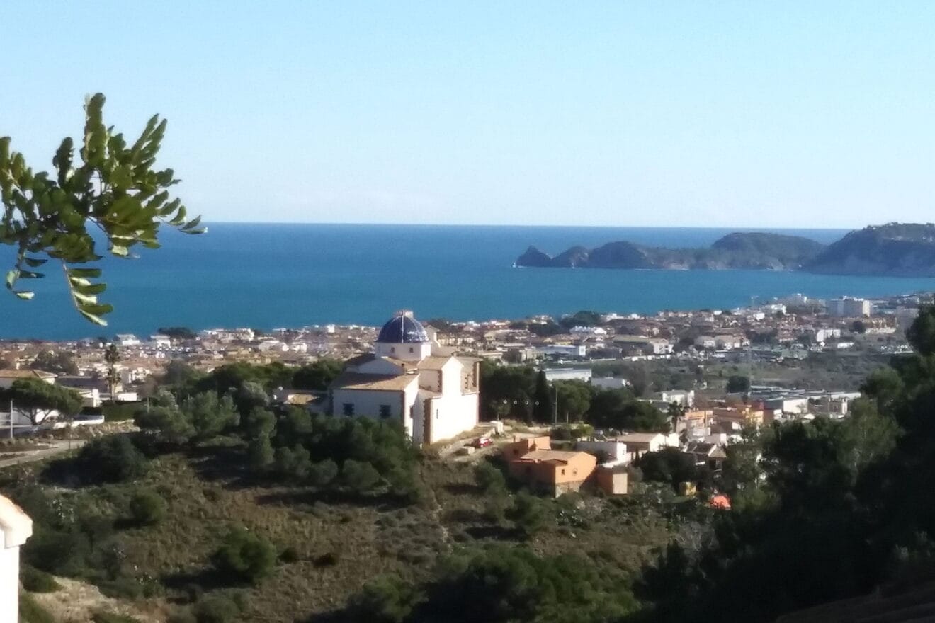 Vistas desde un chalet en Jávea - Xabiga Inmobiliaria