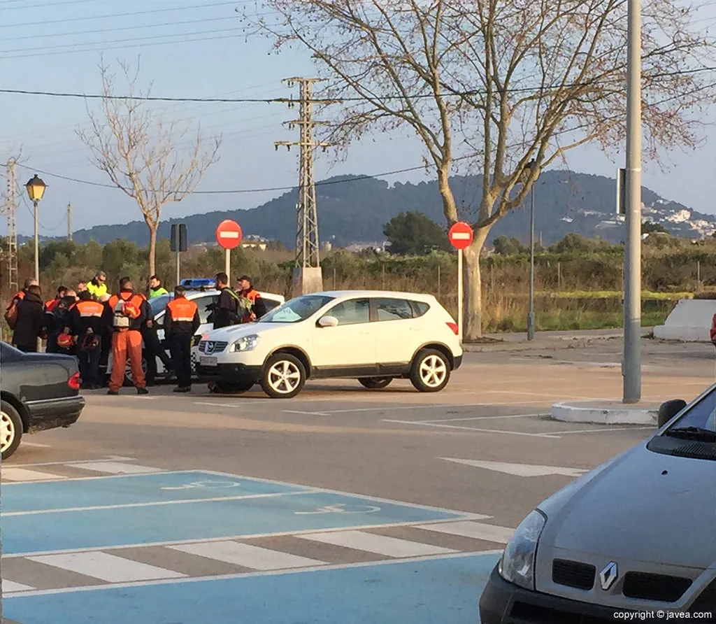 Coordinación del simulacro