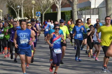 Dianenses corriendo en Xàbia