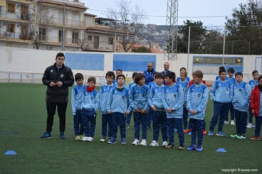 Equipo del Benjamín C del CD Jávea