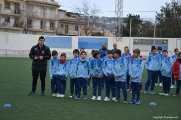Equipo del Benjamín C del CD Jávea