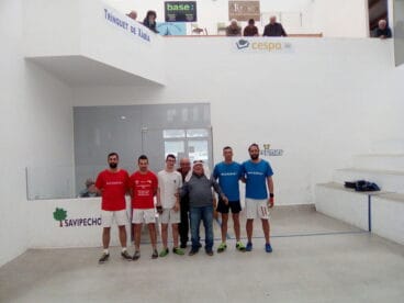 Equipos de Xàbia B y Els Poblets