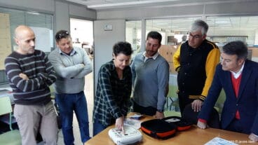 Funcionamiento desfibrilador