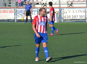 Gervasio durante un partido
