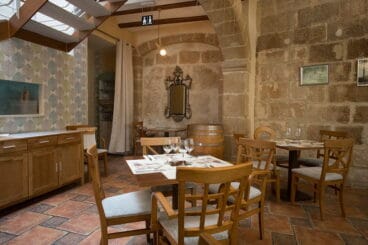 Mesas interiores Palau de Jávea