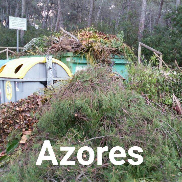 Residuos jardinería Azores