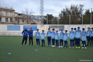 Uno de los equipos infantiles