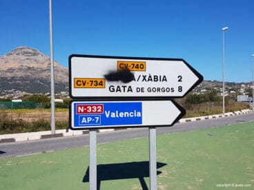 Carteles Jávea-Xàbia